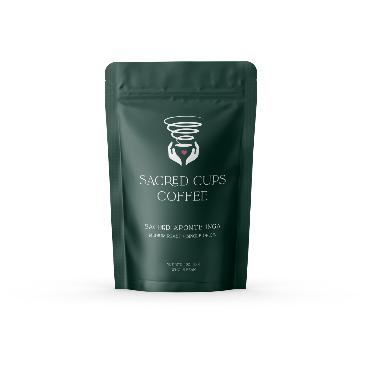 Aponte Inga Medium Roast Whole Bean 4oz Bag