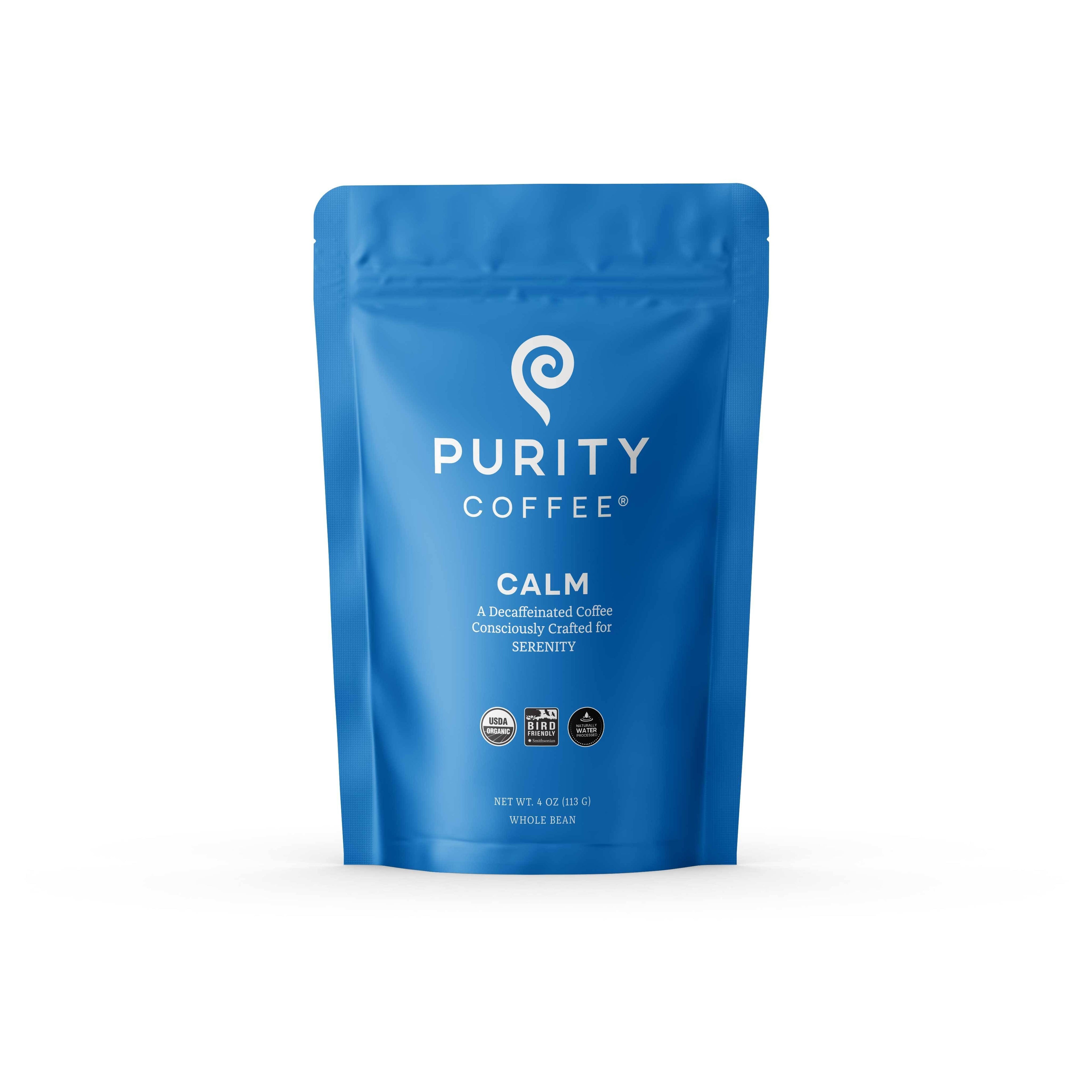 CALM: Decaf Whole Bean 4oz Bag
