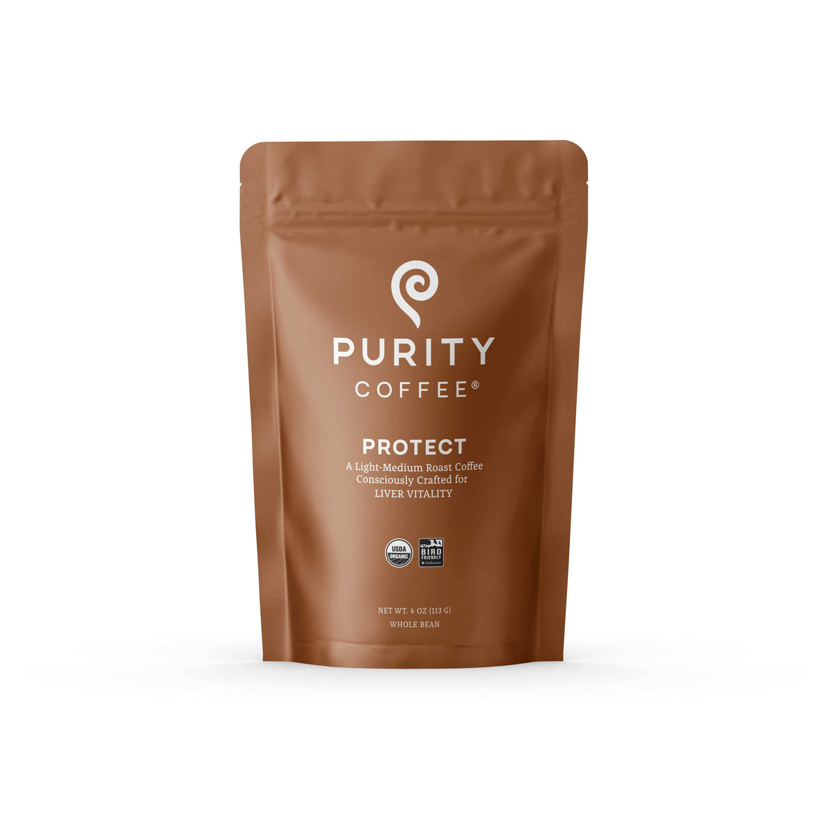PROTECT: Light-Medium Roast Whole Bean 4oz Bag