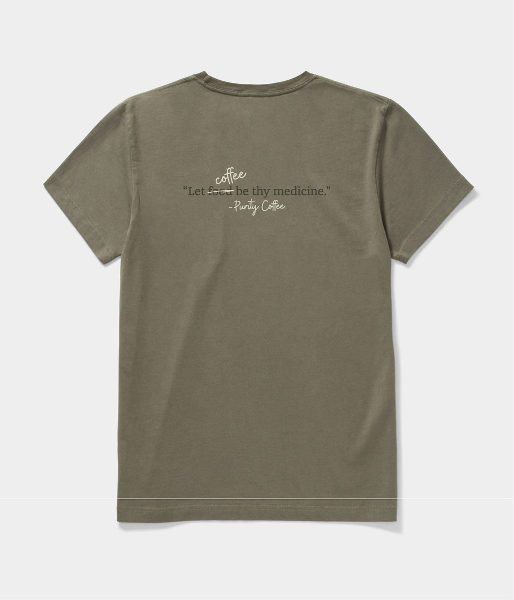 "Let Coffee be thy Medicine" T-Shirt