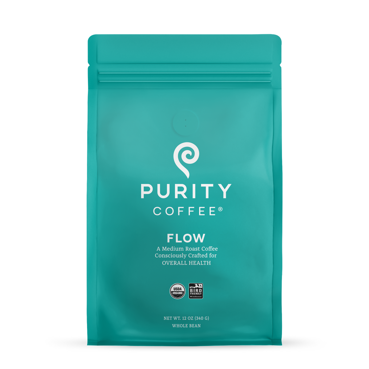 Wholesale - FLOW: Original Medium Roast Whole Bean Coffee 12oz 6pk