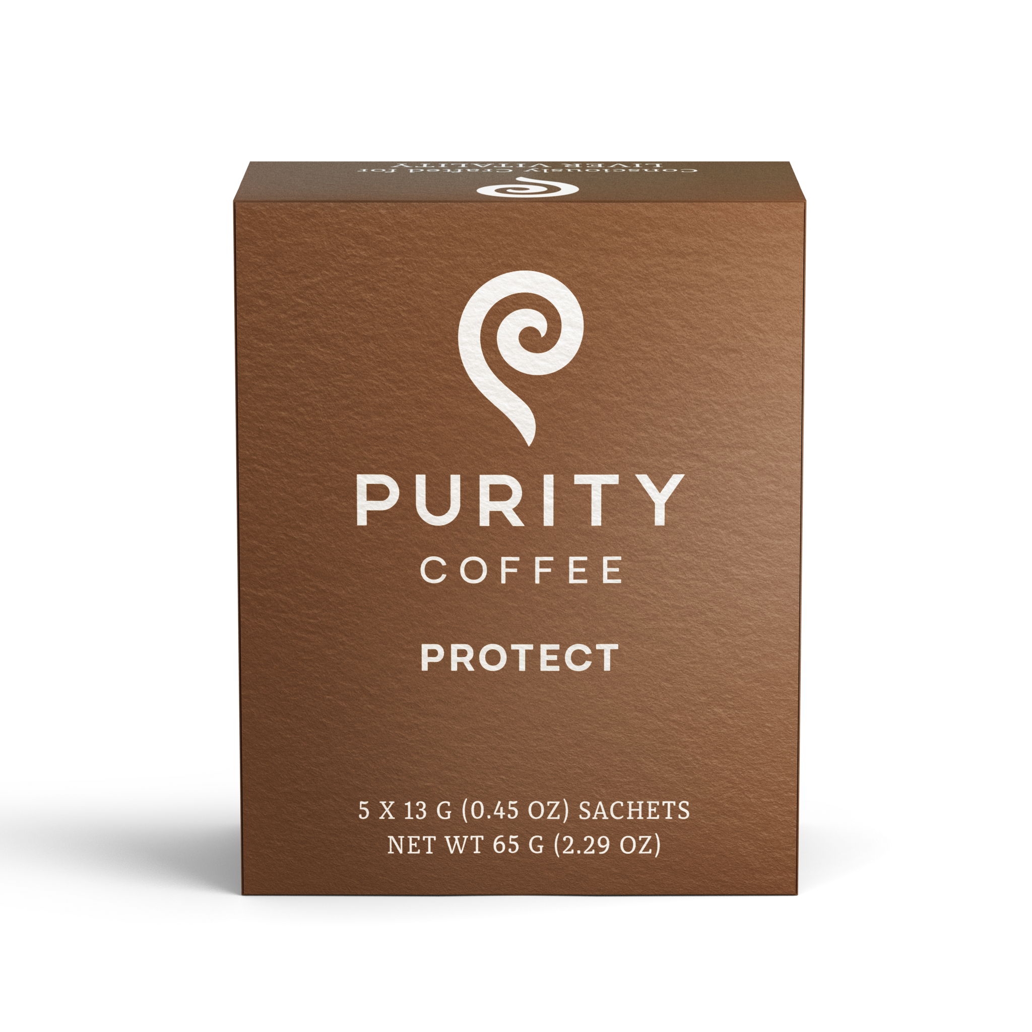 Wholesale - PROTECT: Light-Medium Roast Single-Serve Coffee Sachets 12pk 5ct