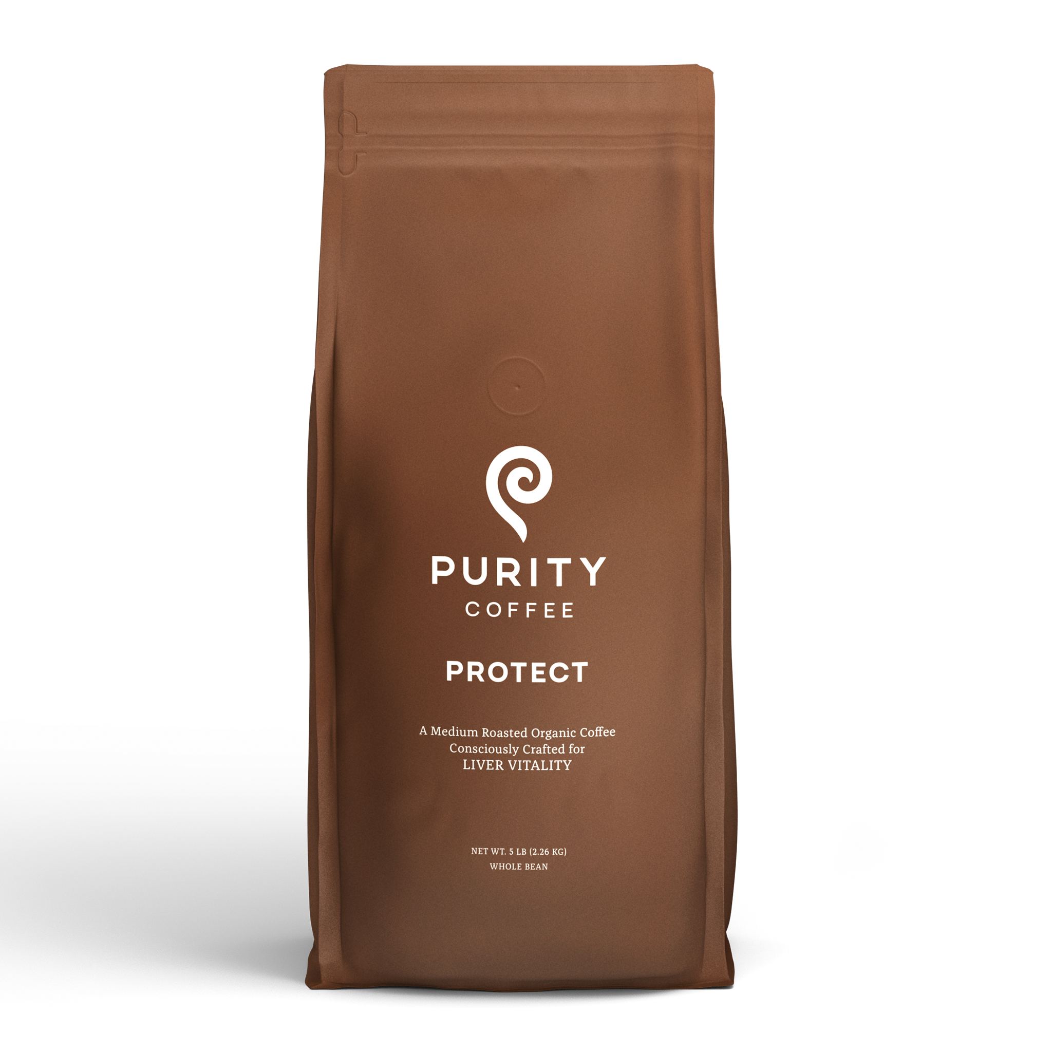 Wholesale - PROTECT: Light-Medium Roast Whole Bean Coffee 5lb